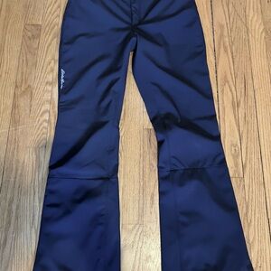 Eddie Bauer Navy Women's Lined Winter Pants. LIKE NEW.